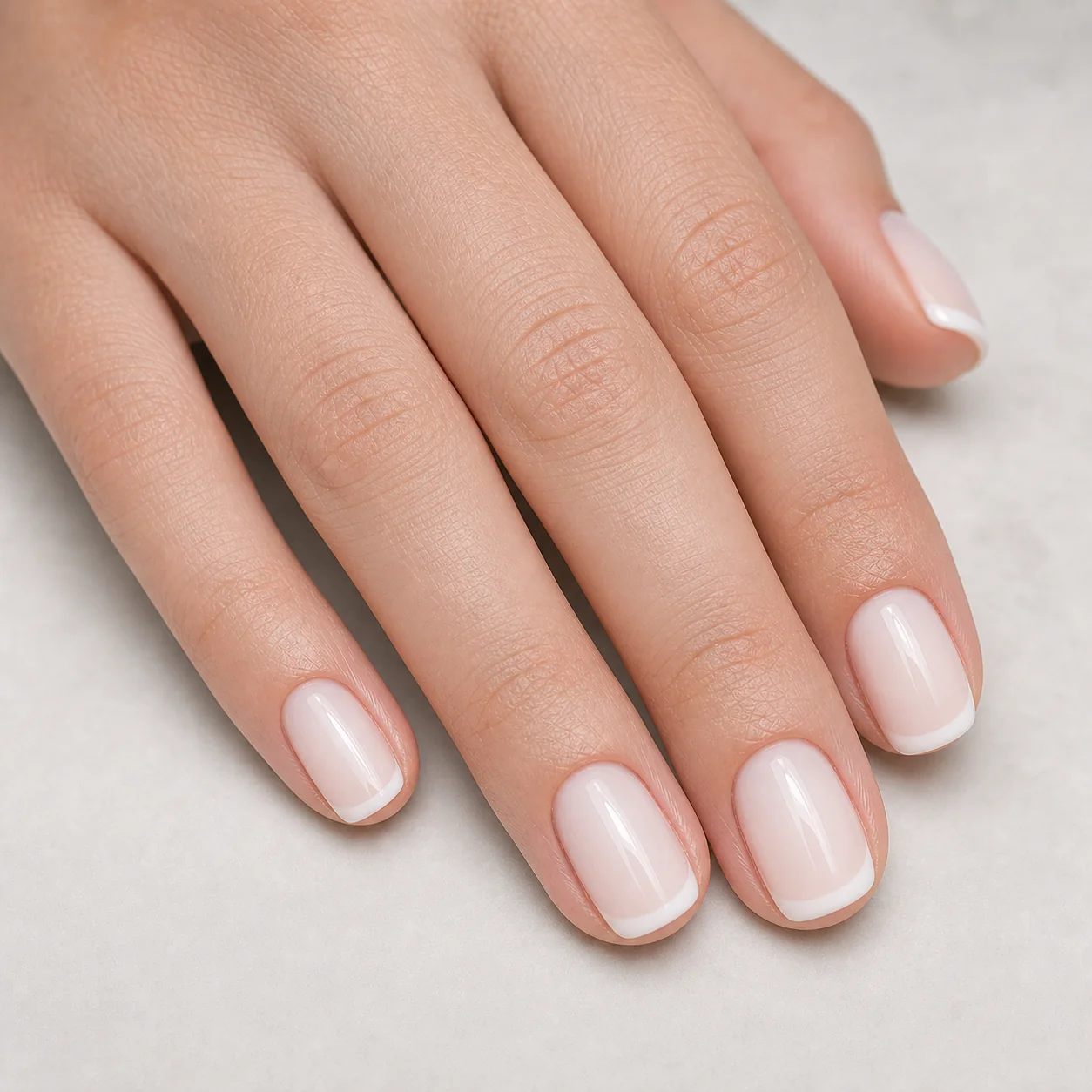 Milky French Tip